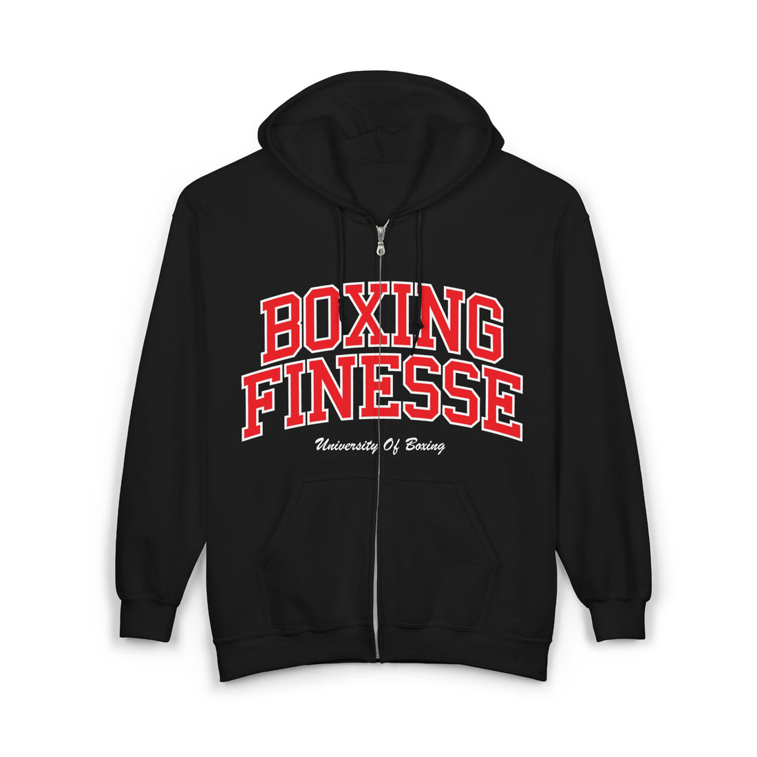 Boxing Finesse Zip-Up Hoodie