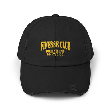 Finesse Club Distressed Cap - a