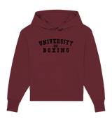 University of Boxing Club Hoodie - Organic Oversize Hoodie - BOXINGFINESSE