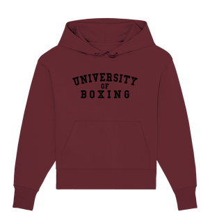 University of Boxing Club Hoodie - Organic Oversize Hoodie - BOXINGFINESSE