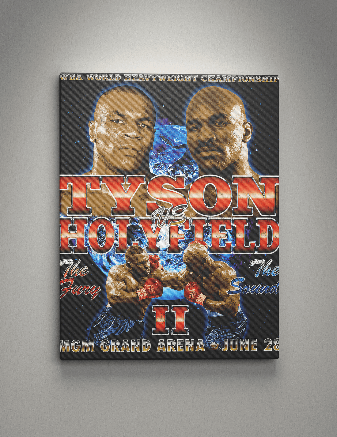 Tyson vs Holyfield Art - BOXINGFINESSE