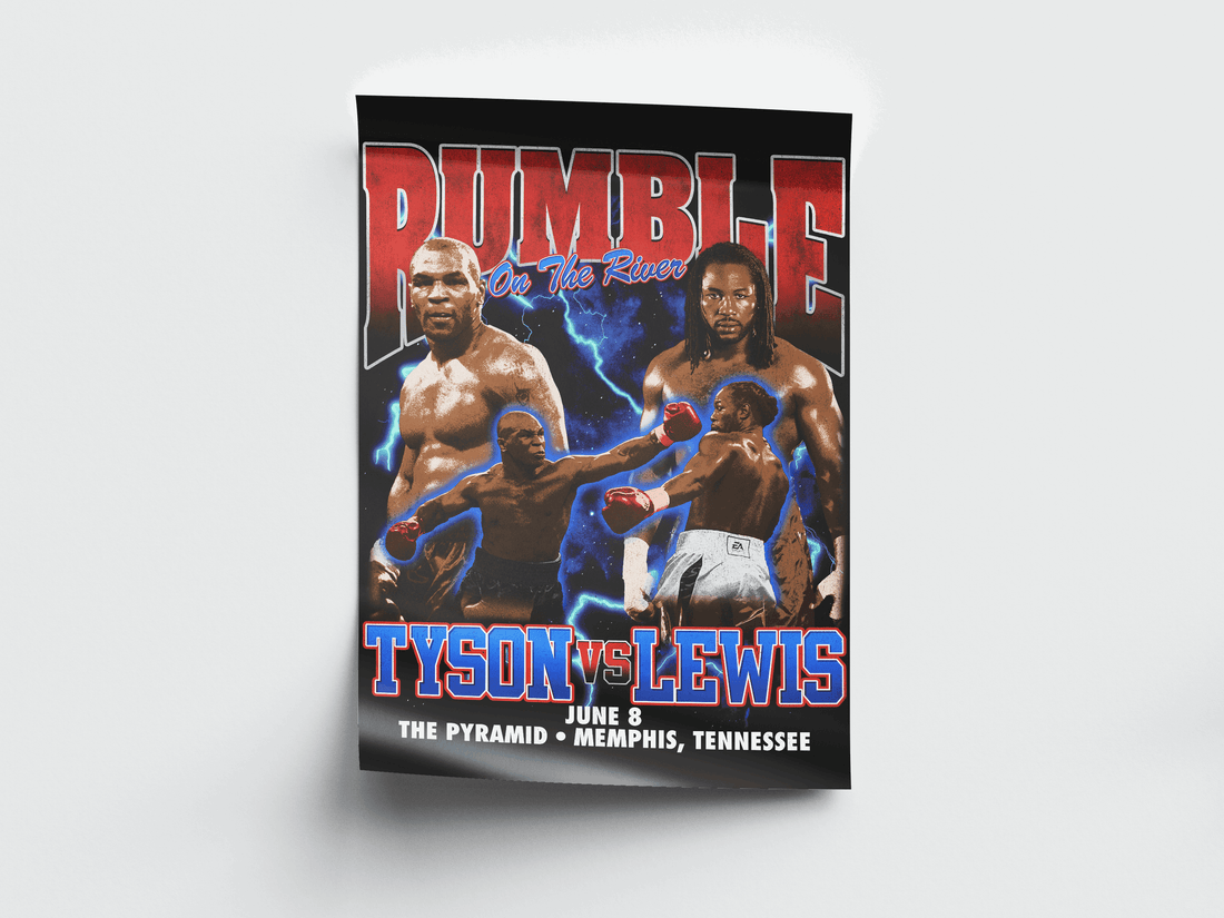 RUMBLE Tyson vs Lewis Art - BOXINGFINESSE